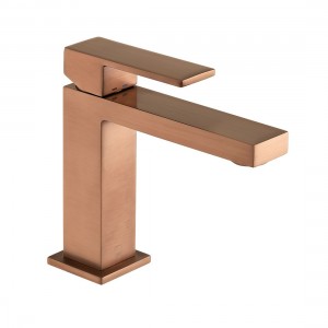 Individual by Vado Notion Slimline Mono Basin Mixer Tap (Single Taphole) Brushed Bronze [IND-NOT200/SB-BRZ]