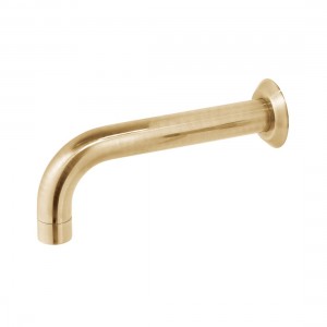 Individual by Vado Origins Wall Mounted Bath Spout Brushed Gold [IND-ORI140-BRG]