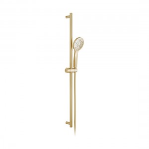 Individual by Vado Atmosphere Shower Handset Kit with Slide Rail (Round) Brushed Gold [IND-SFSRK/RO-ATM-BRG]