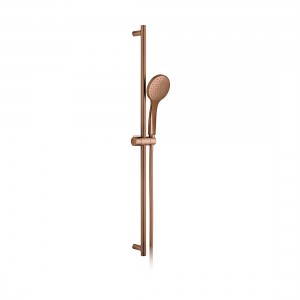 Individual by Vado Atmosphere Shower Handset Kit with Slide Rail (Round) Brushed Bronze [IND-SFSRK/RO-ATM-BRZ]