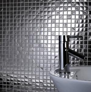 Verona Chrome Mosaic Wall Tile 300 x 300mm [G30069]