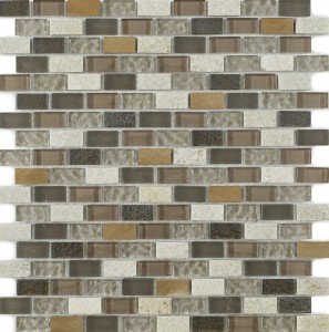 Verona New York Mosaic Wall Tile (Brick Style) 305 x 285mm Beige [G30106]