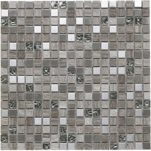 Verona Cedar Mosaic Wall Tile 300 x 300mm Grey [G30134]