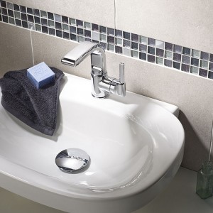 Verona Galactic Mosaic Wall Tiles 300 x 300mm Black [G30216]