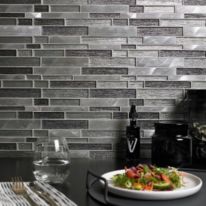 Verona Ashby Mosaic Wall Tile 300 x 300mm Grey [G30224]