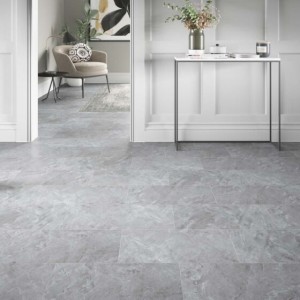 Verona Bowfell ClickLux Laminate Flooring 610 x 305mm (10 Pack) Stone Grey [L10021]