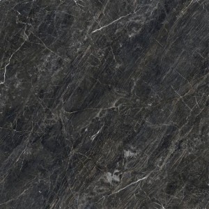 Verona Zeus Porcelain Floor & Wall Tile 600 x 600mm Midnight Black [P12681]