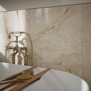 Verona Athena Porcelain Floor & Wall Tile 600 x 600mm Pearl [P12684]