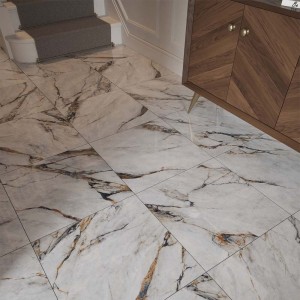 Verona Hestia Porcelain Floor & Wall Tile 600 x 600mm Viola Marble [P12698]