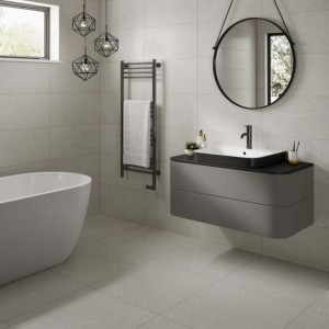 Verona Capri Porcelain Floor & Wall Tile 600 x 600mm Cream [P12789]