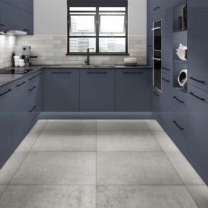 Verona Castile Porcelain Floor & Wall Tile 800 x 800mm Dark Grey [P13482]