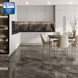 Verona Kore Porcelain Floor & Wall Tile 1000 x 1000mm Slate Grey [P13501]