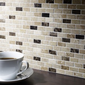 Verona Expresso Mosaic Floor & Wall Tile (Brick Style) 305 x 305mm [S20013]