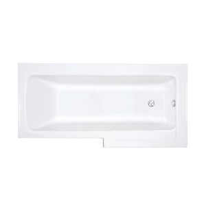 VitrA Neon Shower Bath 1700 x 850mm Left Hand [55390001000]