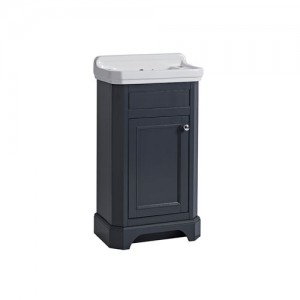 Tavistock VT50FDGM Vitoria Cloakroom Vanity Unit - Dark Grey