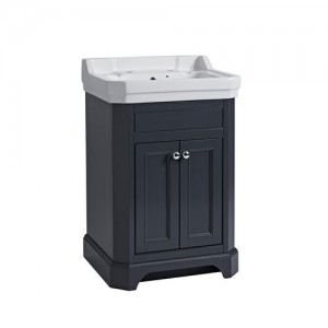 Tavistock VT60FDGM Vitoria 60cm Vanity Unit - Dark Grey