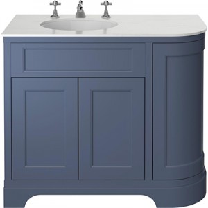 Heritage Wilton 1000mm Corner LH - Maritime Blue [WIMBLHCU]