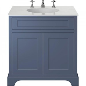 Heritage Wilton 800mm Freestanding - Maritime Blue