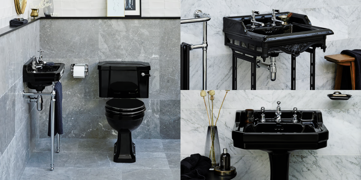 Jet Black bathroom