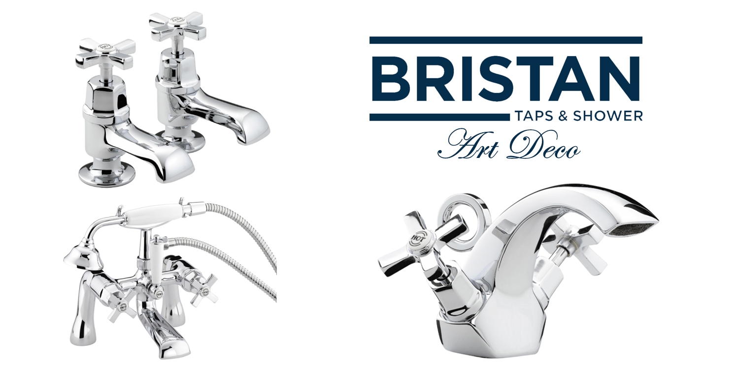 bristan art deco taps, bristan taps, taps shrewsbury, bathrooms chester