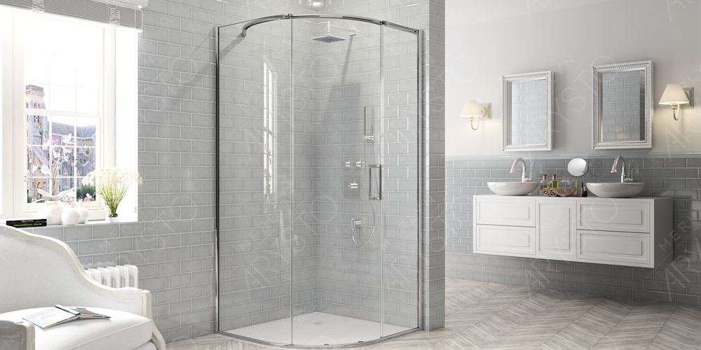 luxury shower enclosure, arysto, merlyn, shower enclosure