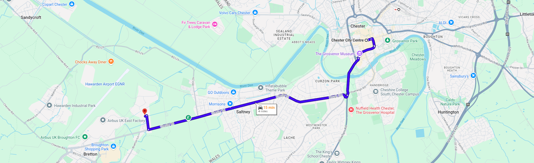 Directions to Chester Branch Directions to Chester Branch