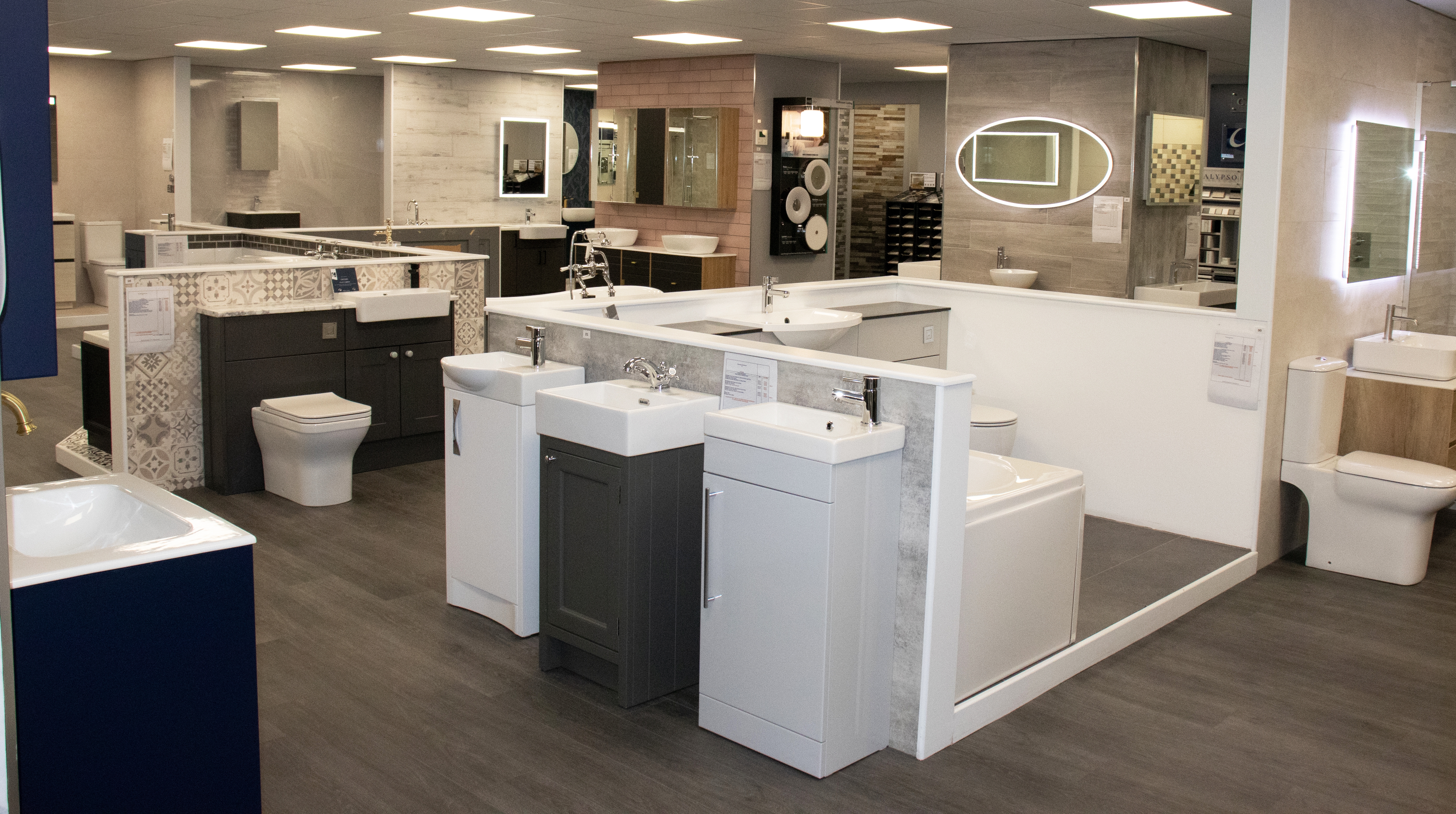 Bathroom Showcase in our Chester Branch Bathroom Showcase in our Chester Branch