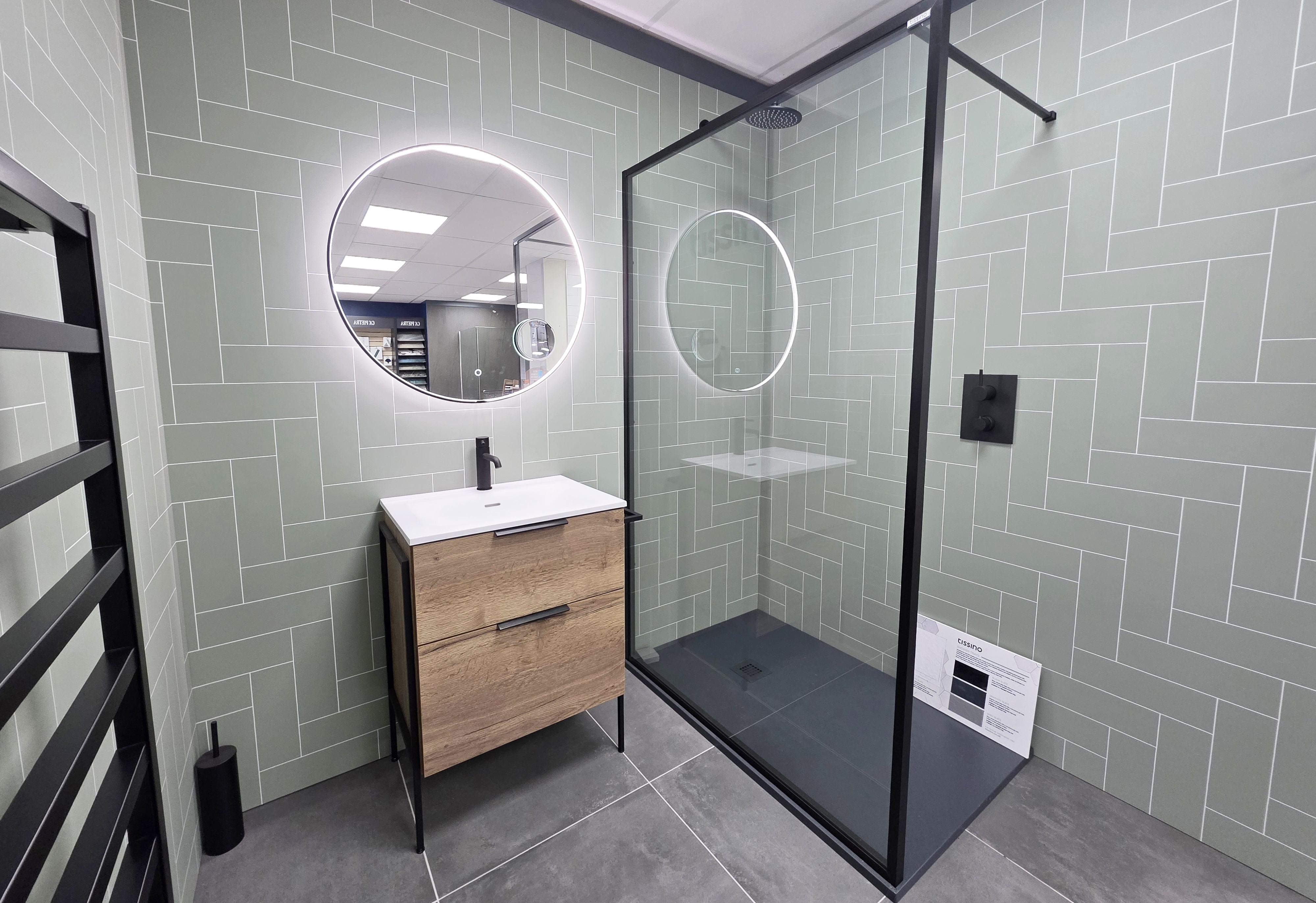 Shower Unit in our Welshpool Branch Shower Unit in our Welshpool Branch
