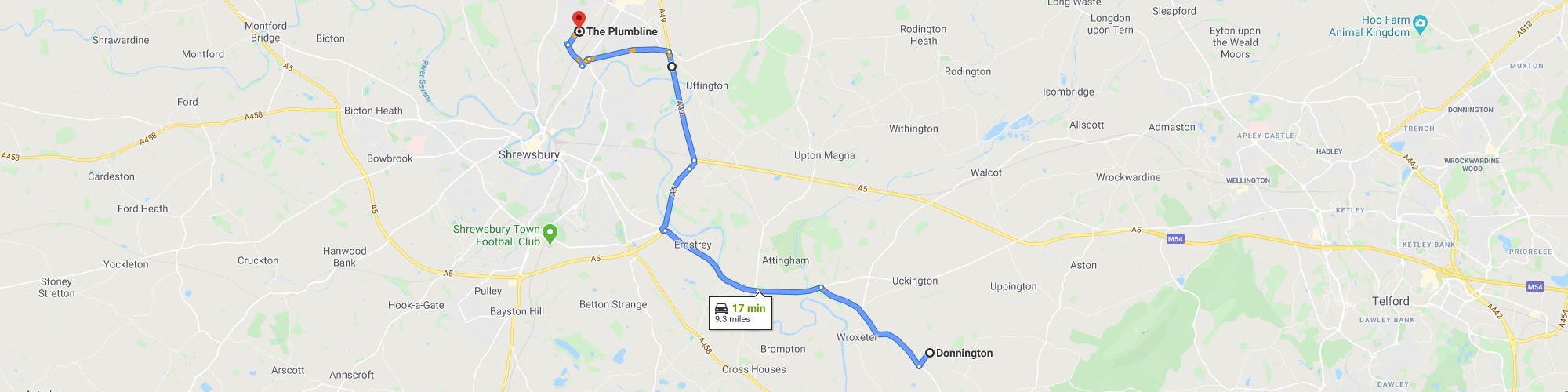 donnington bathroom showroom, donnington plumbing